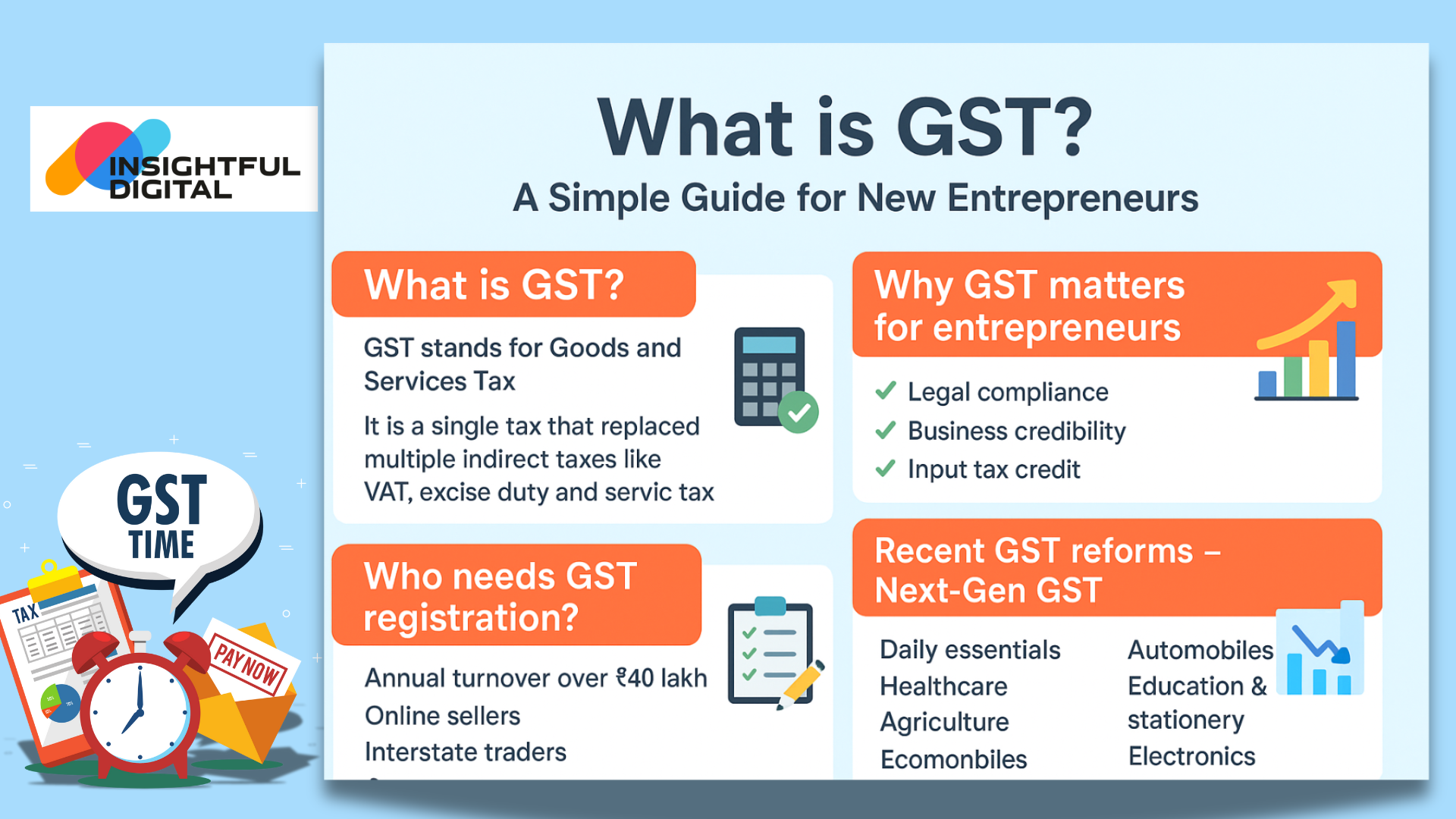 What is GST? A Simple Guide for New Entrepreneurs