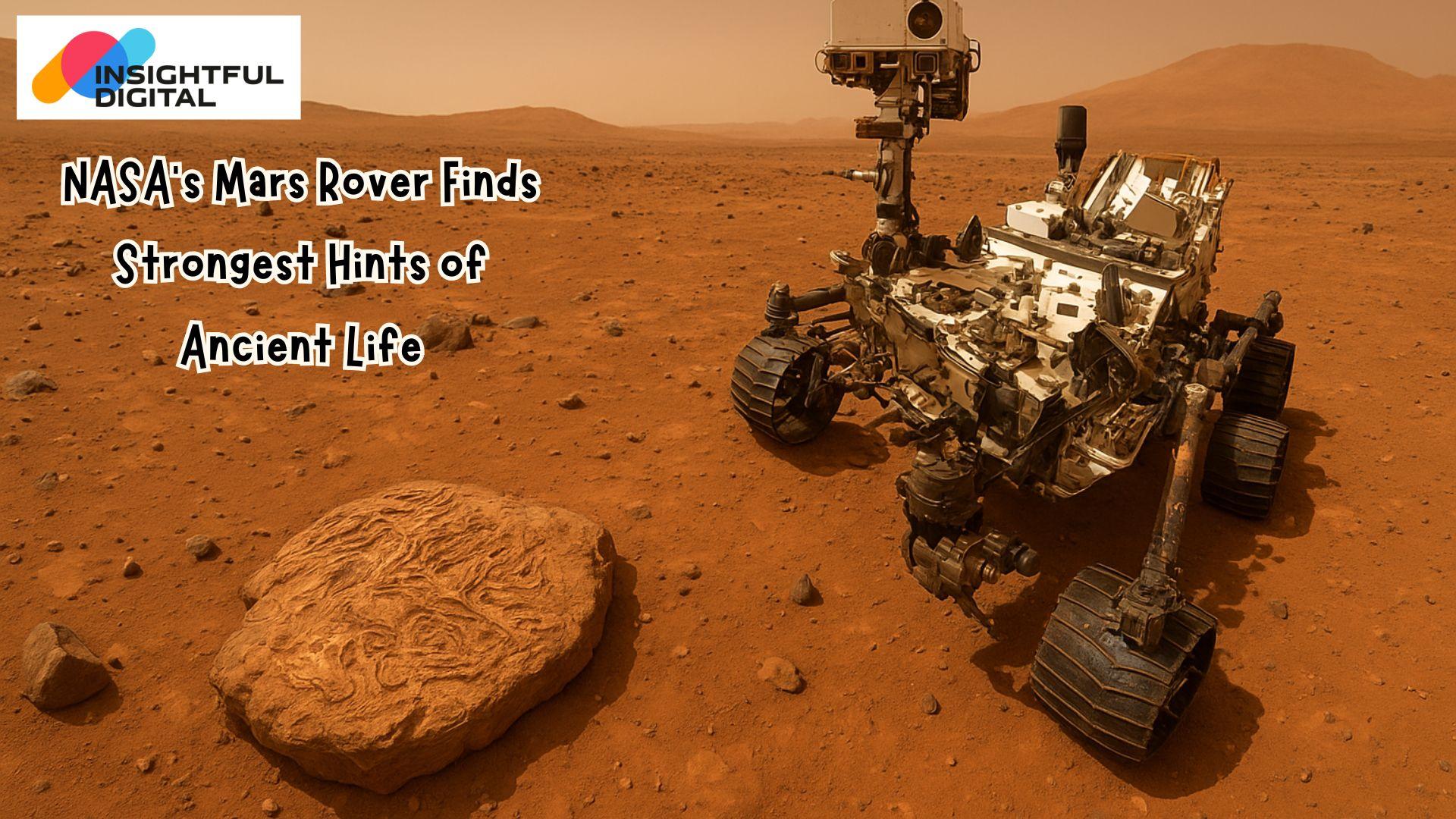 NASA’s Mars Rover Finds Strongest Hints of Ancient Life