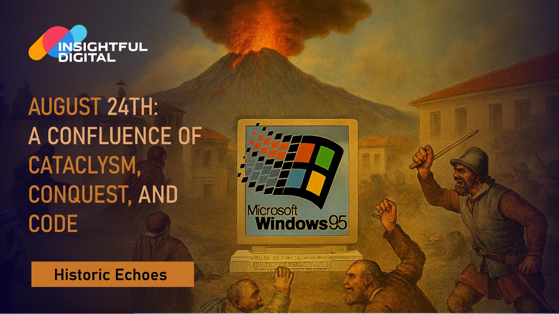 August 24th: A Confluence of Cataclysm, Conquest, and Code – The Days That Reshaped Civilization