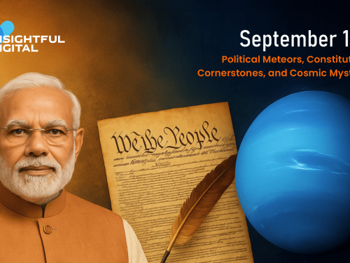 September 17th: A Day of Political Meteors, Constitutional Cornerstones, and Cosmic Mysteries