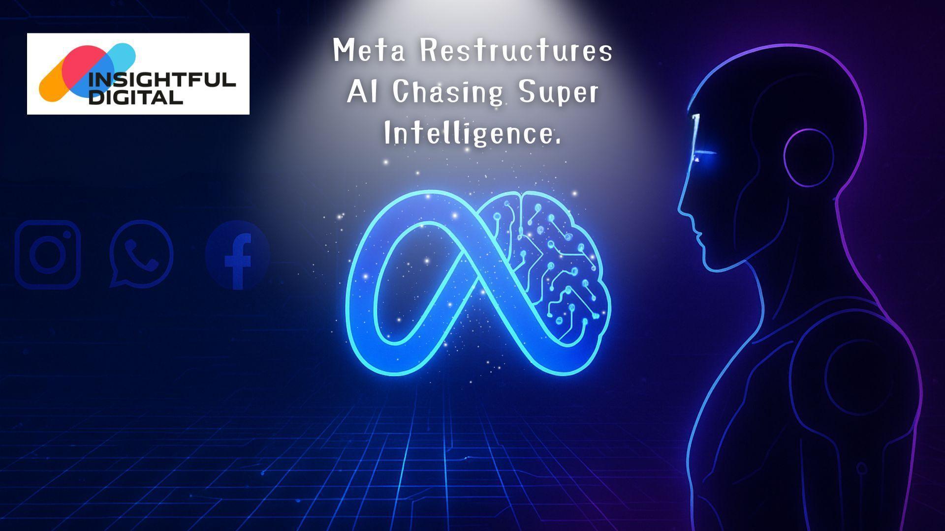 Meta Restructures Its AI Group in Pursuit of Superintelligence