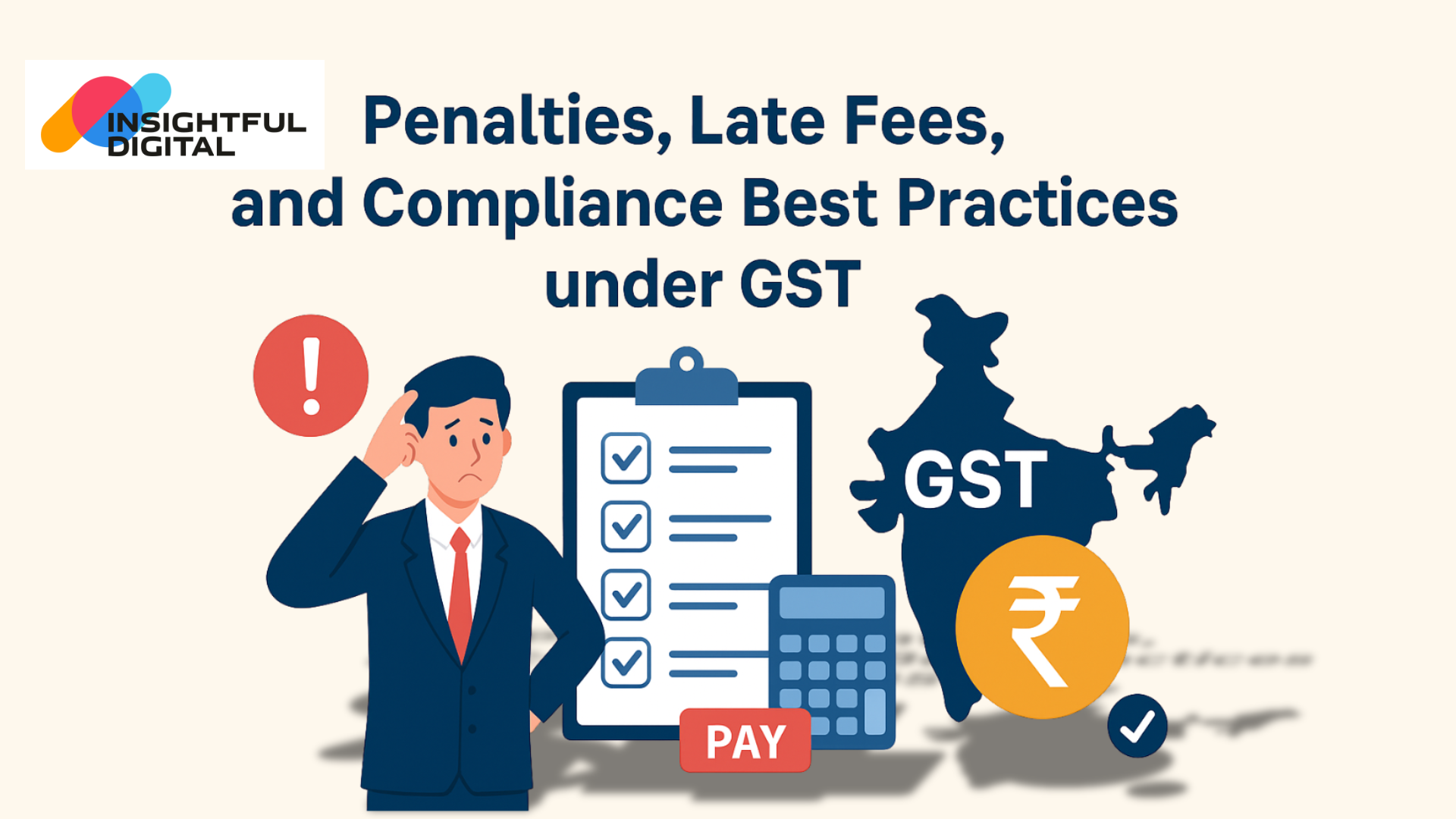 Penalties, Late Fees, and Compliance Best Practices under GST