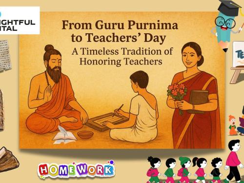 From Guru Purnima to Teachers’ Day – A Timeless Tradition of Honoring Teachers